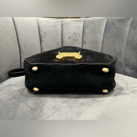 Vintage Celine Triomphe Suede Two-Way bag - Picture 9 of 17